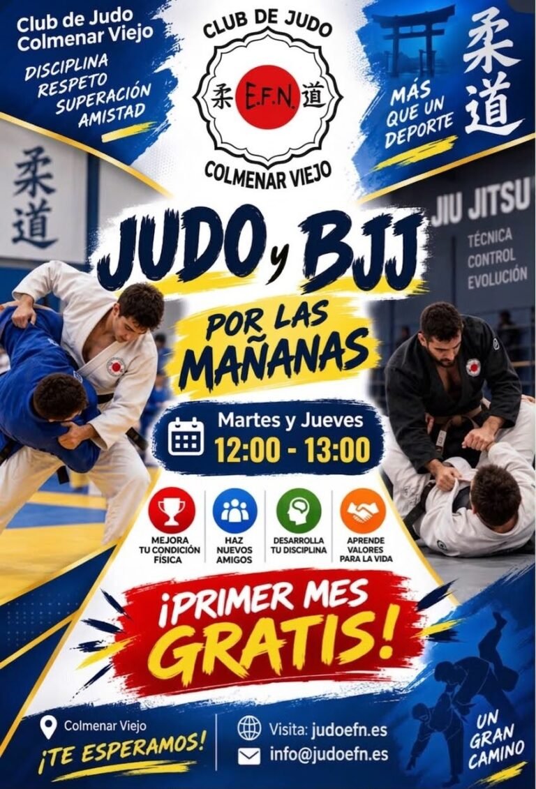 Mañaneo con clases de Judo y BJJ
